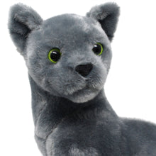 Load image into Gallery viewer, Rae The Russian Blue Cat | 13 Inch Stuffed Animal Plush | By TigerHart Toys