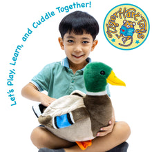 Load image into Gallery viewer, Dakota The Duck - 15 Inch Stuffed Animal Plush