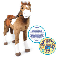 Load image into Gallery viewer, Angelina the Horse | 28 Inch Stuffed Animal Plush | By TigerHart Toys
