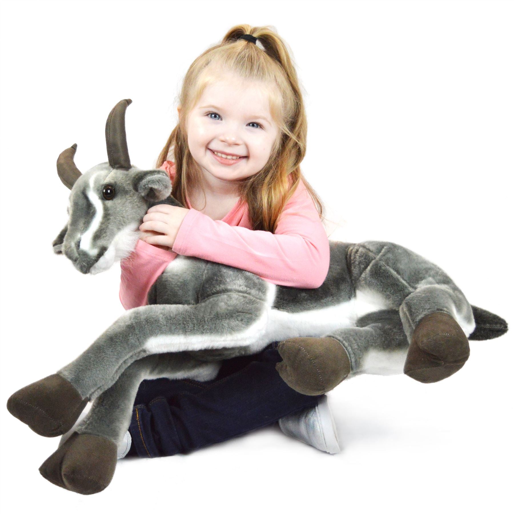Samuel The Pygmy Goat | 27 Inch Stuffed Animal Plush | By