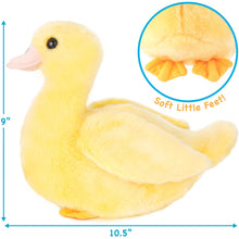 Load image into Gallery viewer, Dani the Duckling | 11 Inch Stuffed Animal Plush | By TigerHart Toys