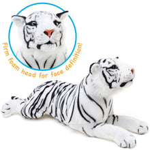 Load image into Gallery viewer, Sada The White Tiger | 24 Inch Stuffed Animal Plush | By TigerHart Toys