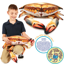 Load image into Gallery viewer, Crandell The Swimming Crab | 18 Inch Stuffed Animal Plush | By TigerHart Toys