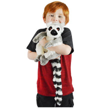 Load image into Gallery viewer, Ringo The Ring-Tailed Lemur | 21 Inch Stuffed Animal Plush | By TigerHart Toys

