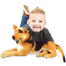 Load image into Gallery viewer, Hero the German Shepherd | 19 Inch Stuffed Animal Plush | By TigerHart Toys
