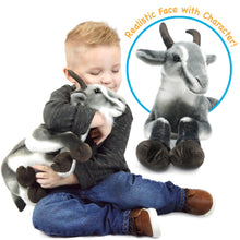 Load image into Gallery viewer, Patrick the Pygmy Goat | 18 Inch Stuffed Animal Plush | By TigerHart Toys
