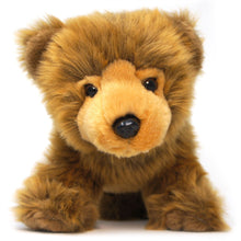 Load image into Gallery viewer, Borya The Baby Grizzly Bear | 10 Inch Stuffed Animal Plush | By TigerHart Toys
