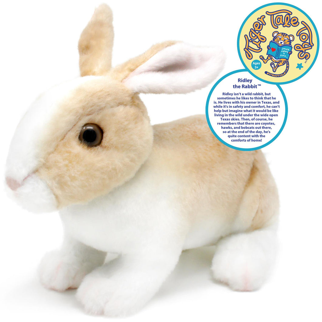 Ridley The Rabbit | 11 Inch Stuffed Animal Plush | By TigerHart Toys