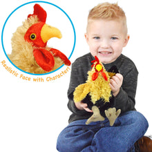 Load image into Gallery viewer, Riley The Rooster | 7 Inch Stuffed Animal Plush | By TigerHart Toys
