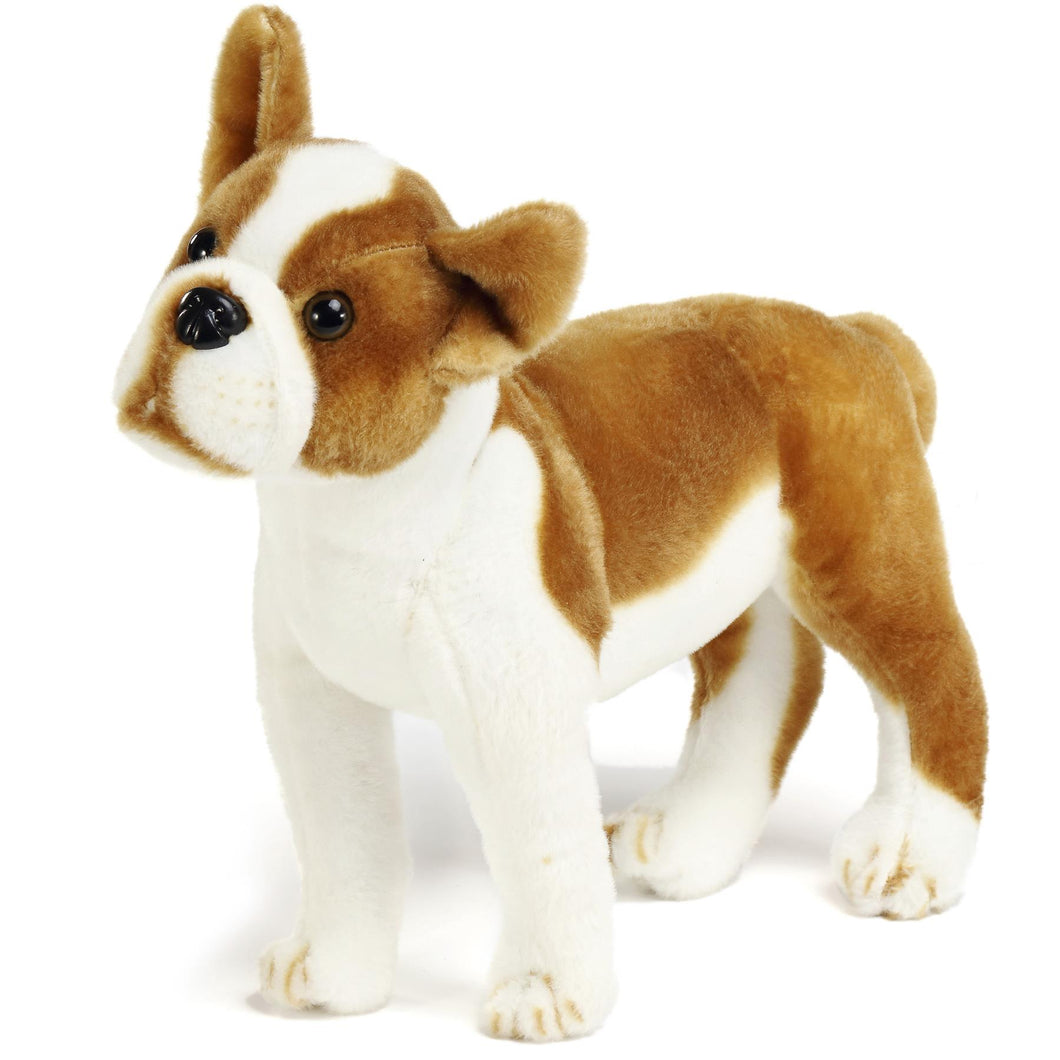 Bobby The Boston Terrier Boxer | 15 Inch Stuffed Animal Plush | By TigerHart Toys