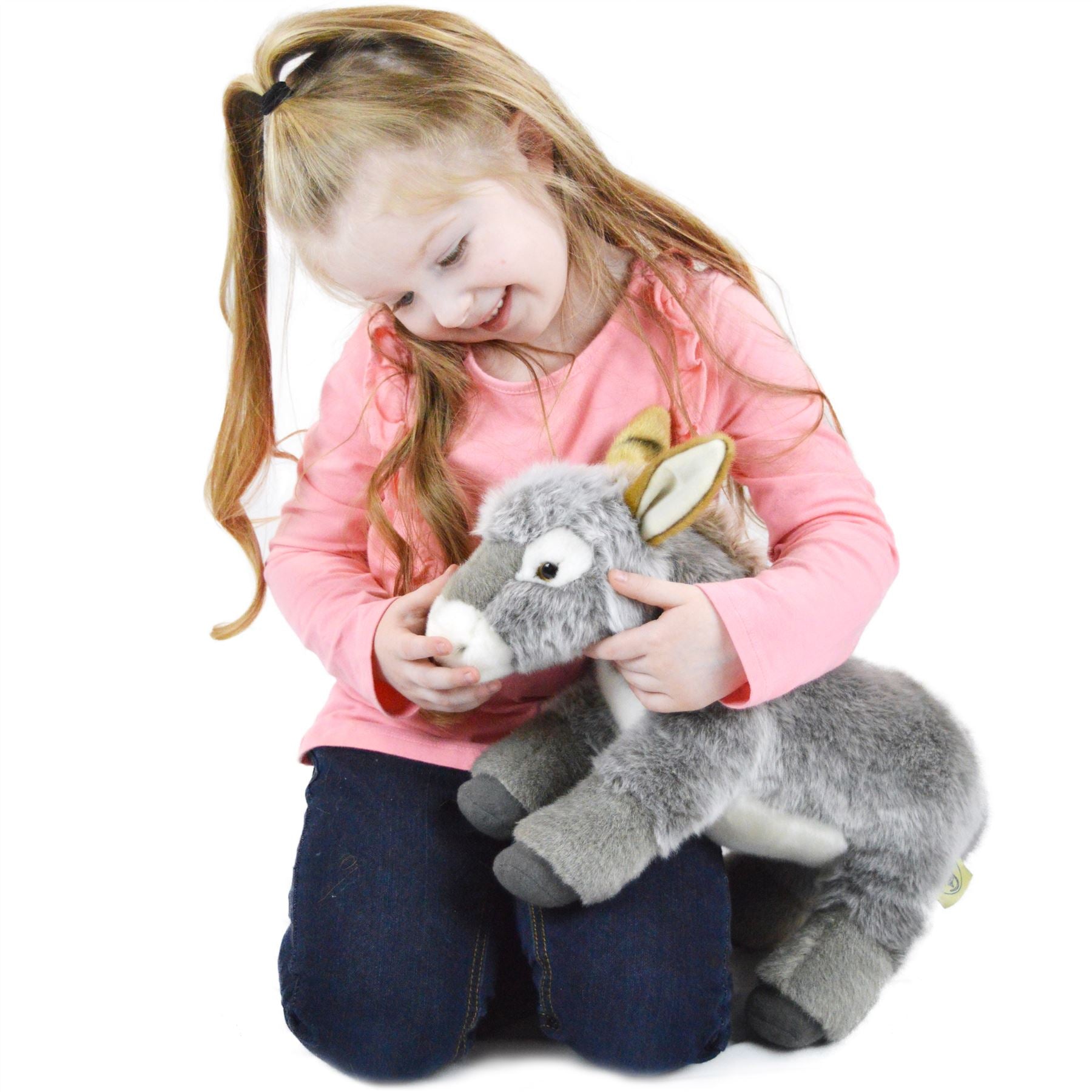 TTD 【⭐︎ Donkey様⭐︎】【美品・数量限定】 Darlene The Donkey | 15 Inch Stuffed Animal Plush | By TigerHart Toys