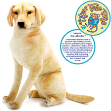 Load image into Gallery viewer, Leanna The Labrador | 31 Inch Stuffed Animal Plush | By TigerHart Toys
