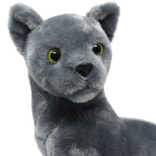 Load image into Gallery viewer, Rae The Russian Blue Cat | 13 Inch Stuffed Animal Plush | By TigerHart Toys
