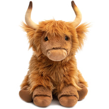 Load image into Gallery viewer, Henley The Highland Cow | 14 Inch Stuffed Animal Plush | By TigerHart Toys
