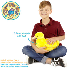 Load image into Gallery viewer, Dani The Duckling | 12 Inch Stuffed Animal Plush | By TigerHart Toys
