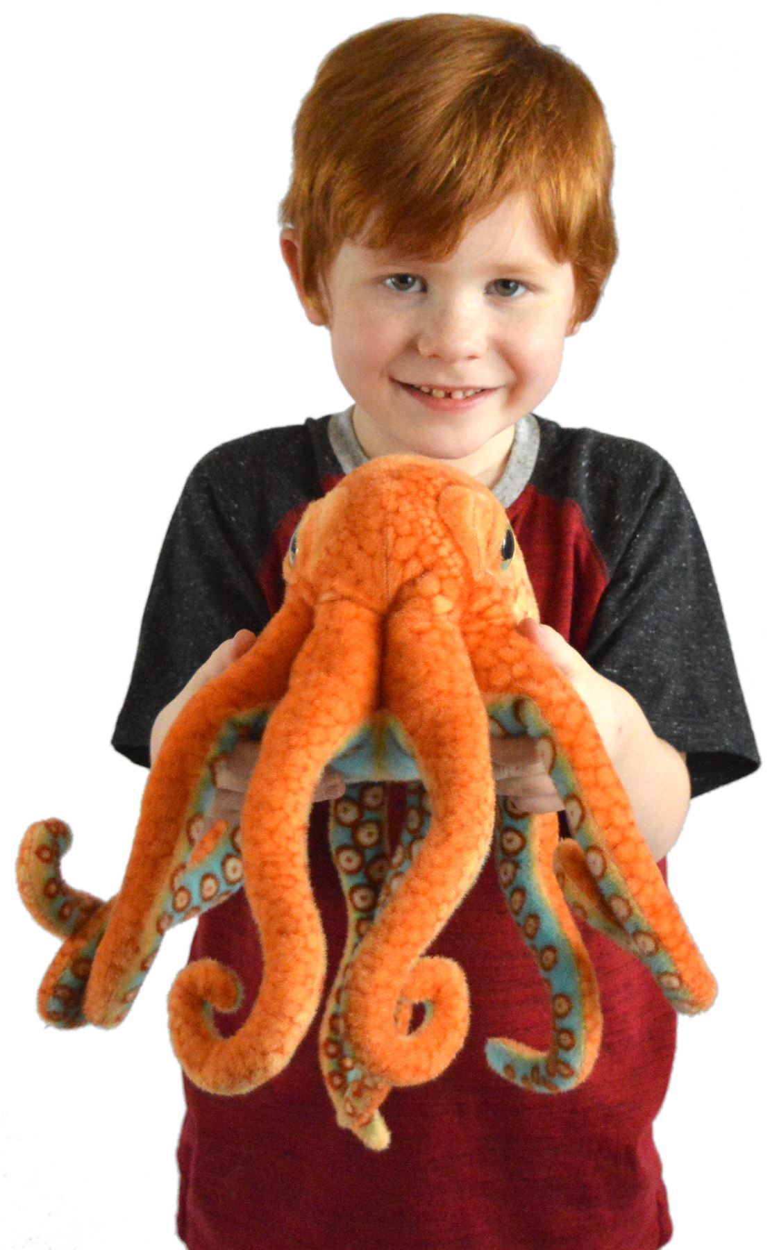 オリンギトぬいぐるみ Olympus The Octopus | 18 Inch Stuffed Animal Plush | By TigerHart Toys