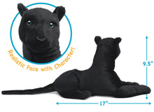 Load image into Gallery viewer, Sid The Panther - Squeeze Me! - 17 Inch Stuffed Animal Plush
