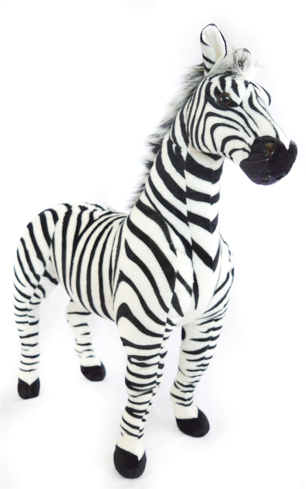 Zelassie The Zebra | 31 Inch Stuffed Animal Plush | By TigerHart Toys