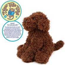 Load image into Gallery viewer, Laurel The Labradoodle | 12 Inch Stuffed Animal Plush | By TigerHart Toys
