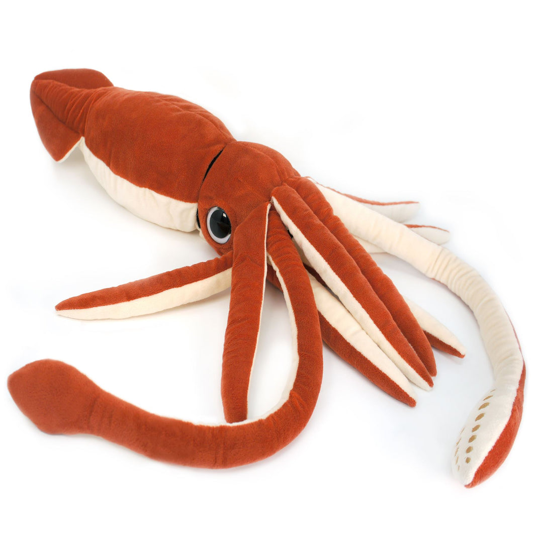 Shubert The Squid | 34 Inch Stuffed Animal Plush | By TigerHart Toys
