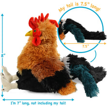 Load image into Gallery viewer, Riley The Rooster - 8 Inch Chicken Stuffed Animal Plush
