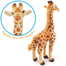 Load image into Gallery viewer, Jocelyn The Giraffe | 22 Inch Stuffed Animal Plush | By TigerHart Toys
