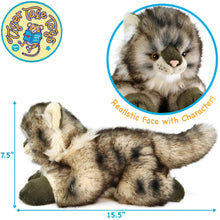 Load image into Gallery viewer, Ricky The Maine Coon | 16 Inch Stuffed Animal Plush | By TigerHart Toys

