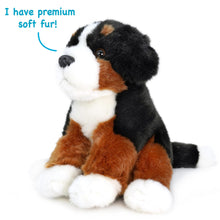 Load image into Gallery viewer, Bastien The Bernese Mountain Dog | 13 Inch Stuffed Animal Plush | By TigerHart Toys
