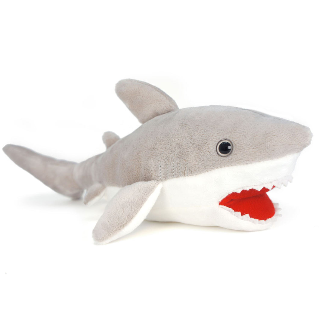 Mason The Great White Shark | 15 Inch Stuffed Animal Plush | By TigerHart Toys