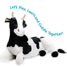 Load image into Gallery viewer, Milhouse The Cow | 27 Inch Stuffed Animal Plush | By TigerHart Toys
