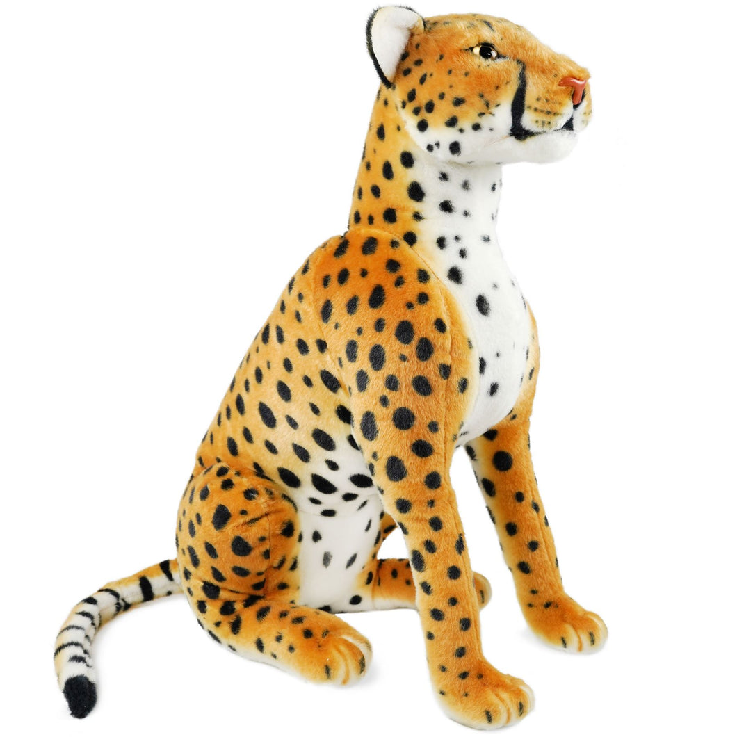 Cecil The Cheetah | 26 Inch Stuffed Animal Plush | By TigerHart Toys