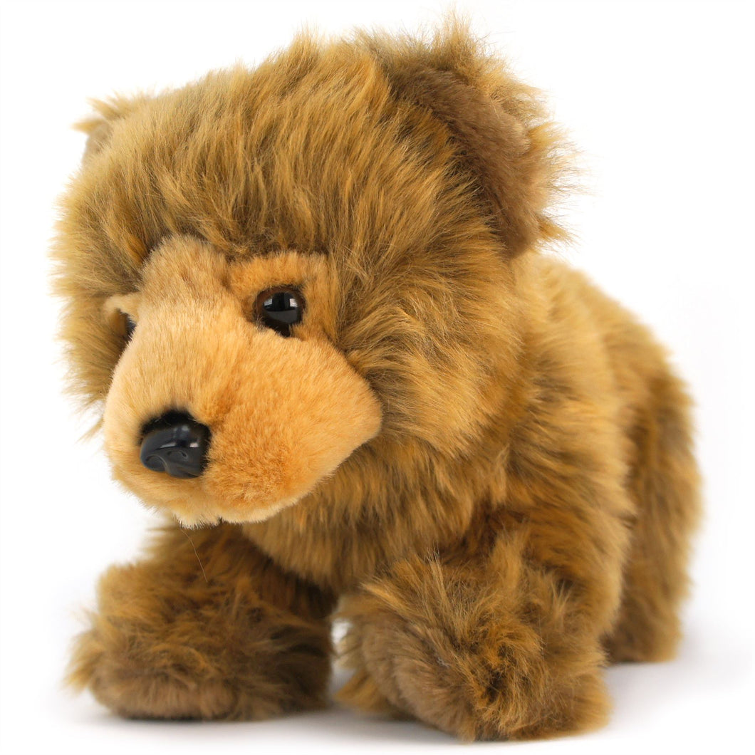 Borya The Baby Grizzly Bear | 10 Inch Stuffed Animal Plush | By TigerHart Toys