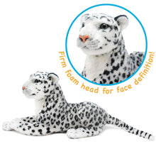 Load image into Gallery viewer, Sinovia The Snow Leopard | 17 Inch Stuffed Animal Plush | By TigerHart Toys

