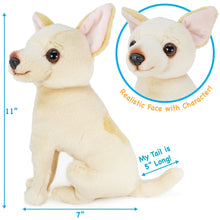 Load image into Gallery viewer, Minerva The Chihuahua | 11 Inch Stuffed Animal Plush | By TigerHart Toys
