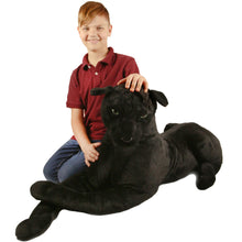 Load image into Gallery viewer, Pana The Black Panther | 42 Inch Stuffed Animal Plush | By TigerHart Toys
