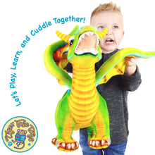 Load image into Gallery viewer, Drevnar The Dragon | 29 Inch Stuffed Animal Plush | By TigerHart Toys
