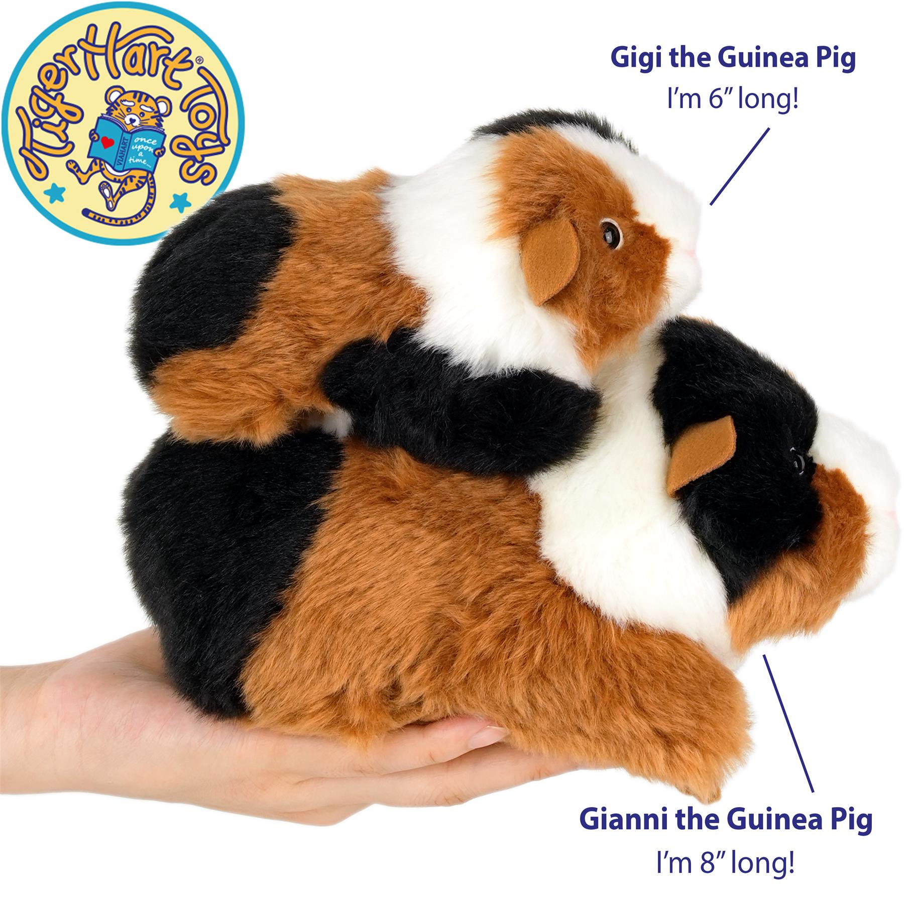 Gigi The Guinea Pig | 7 Inch Stuffed Animal Plush | By TigerHart Toys