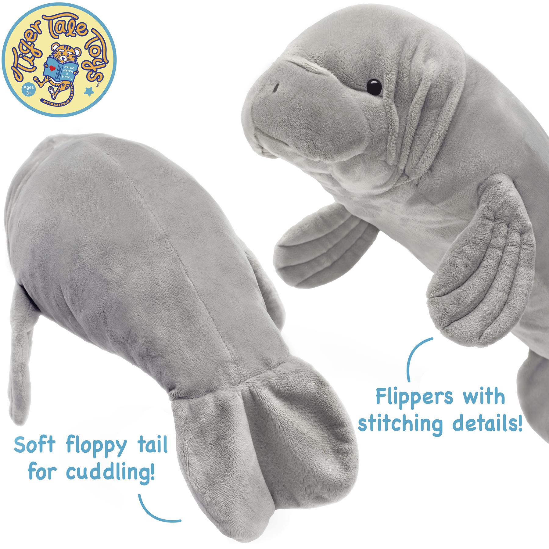 Morgan The Manatee 21 inch Stuffed Animal Plush by TigerHart Toys