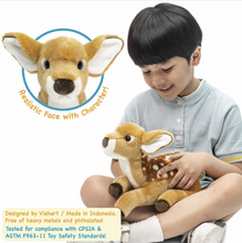 Load image into Gallery viewer, Debbie The Baby Deer - 12 Inch Stuffed Animal Plush
