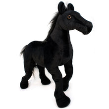 Load image into Gallery viewer, Ignacio The Black Stallion | 18 Inch Stuffed Animal Plush | By TigerHart Toys
