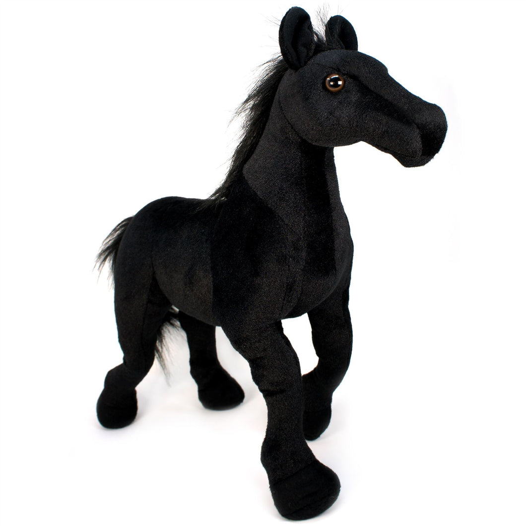 Ignacio The Black Stallion | 18 Inch Stuffed Animal Plush | By TigerHart Toys