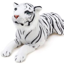 Load image into Gallery viewer, Sada The White Tiger | 24 Inch Stuffed Animal Plush | By TigerHart Toys
