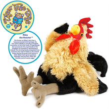 Load image into Gallery viewer, Riley The Rooster | 7 Inch Stuffed Animal Plush | By TigerHart Toys
