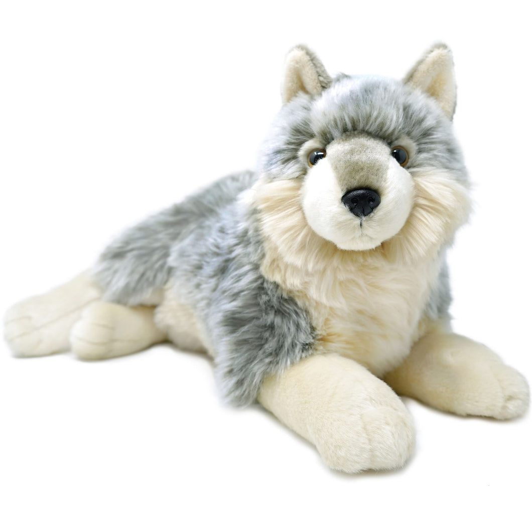 Whitaker The Wolf | 18 Inch Stuffed Animal Plush | By TigerHart Toys