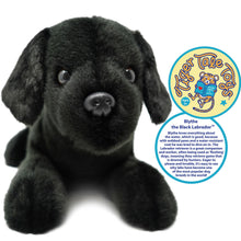 Load image into Gallery viewer, Blythe The Black Lab | 17 Inch Stuffed Animal Plush | By TigerHart Toys
