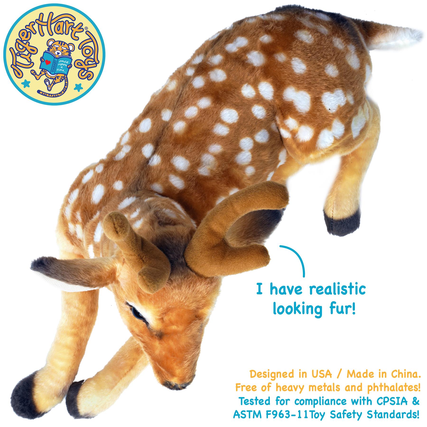Dorbin The Deer | 21 Inch Stuffed Animal Plush | By TigerHart Toys