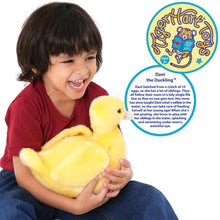 Load image into Gallery viewer, Dani the Duckling | 11 Inch Stuffed Animal Plush | By TigerHart Toys
