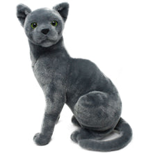 Load image into Gallery viewer, Rae The Russian Blue Cat | 13 Inch Stuffed Animal Plush | By TigerHart Toys
