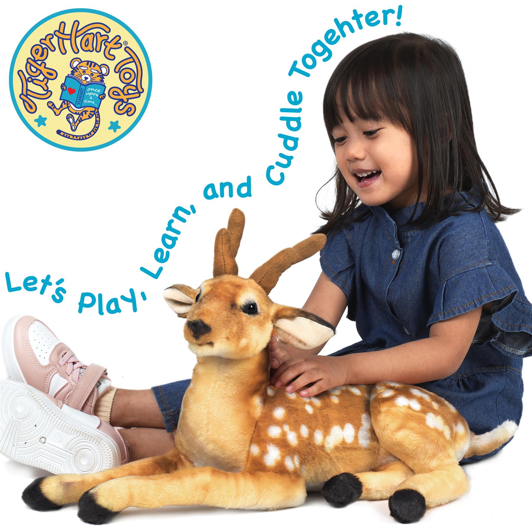 Dorbin The Deer | 21 Inch Stuffed Animal Plush | By TigerHart Toys