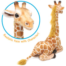 Load image into Gallery viewer, Jehlani The Giraffe | 18 Inch Stuffed Animal Plush | By TigerHart Toys
